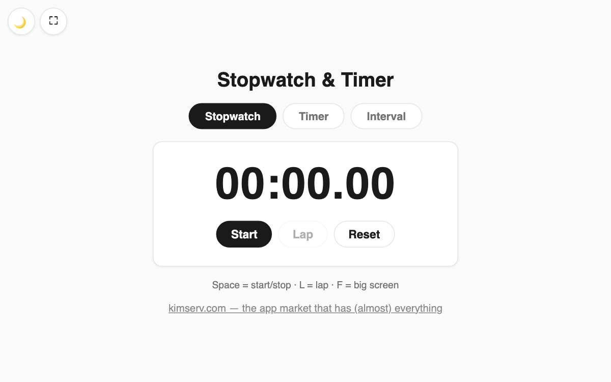 Stopwatch & Timer screenshot